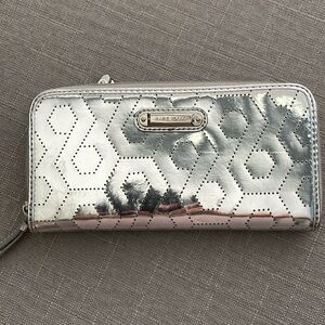 Silver Nine West Wallet